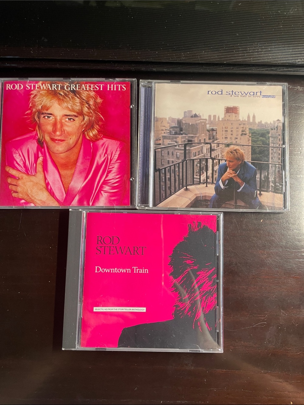 Rod Stewart Three (3) CD Bundle